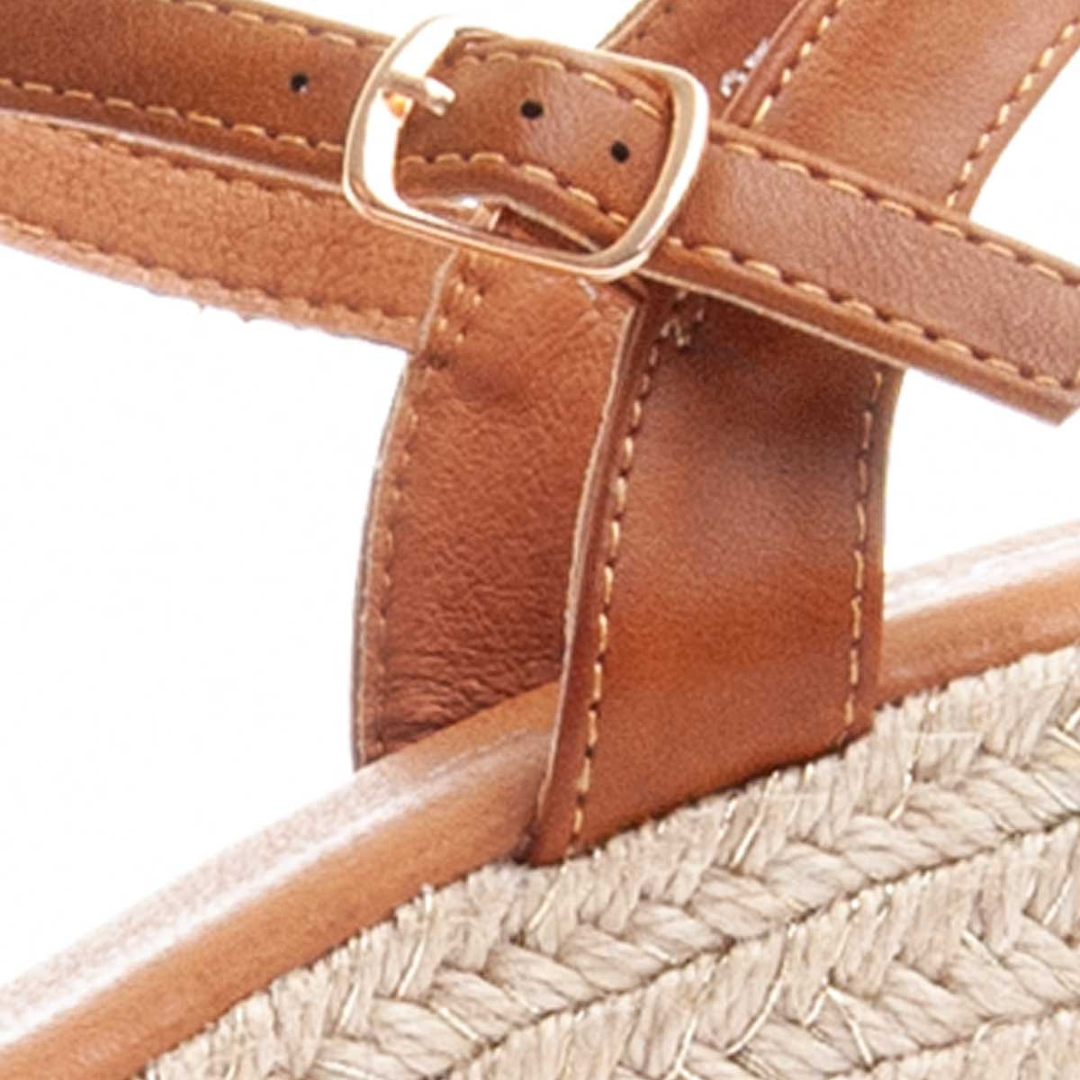 Sandalias de Tacón - Beige - Altura: 6 cm