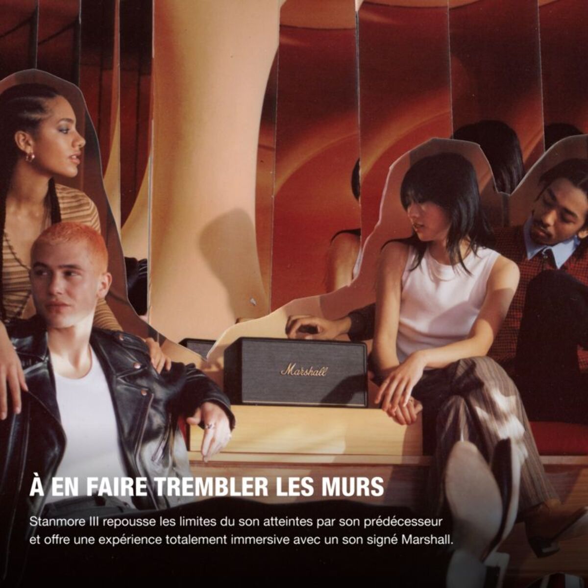 Enceinte résidentielle MARSHALL Stanmore III Noir