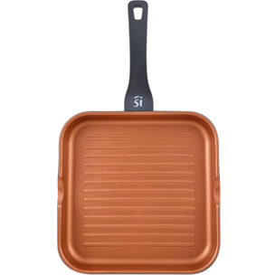 Sartén grill antiadherente Ø28cm Bronze San Ignacio
