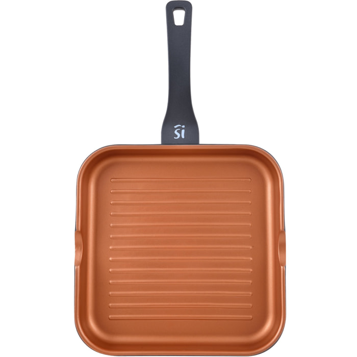 Sartén grill antiadherente Ø28cm Bronze San Ignacio