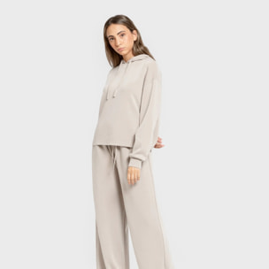 Pantalón largo estilo modal mujer