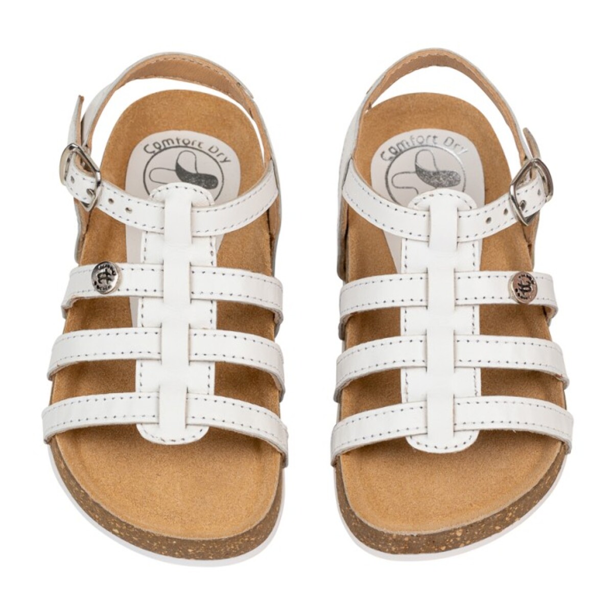 Sandalia Bios Piel  Cabra. Hebilla