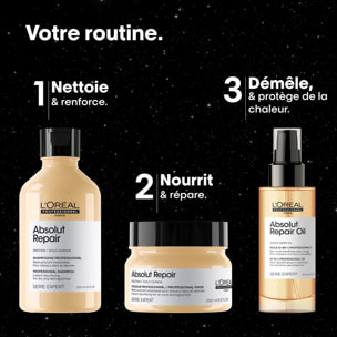Serie Expert Absolut Repair - Coffret Shampooing 300 ml + Masque 250 ml + Huile 10 en 1 90 ml