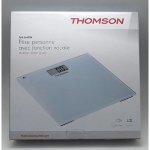 Pèse personne THOMSON Talk Mass4 - fonction vocale