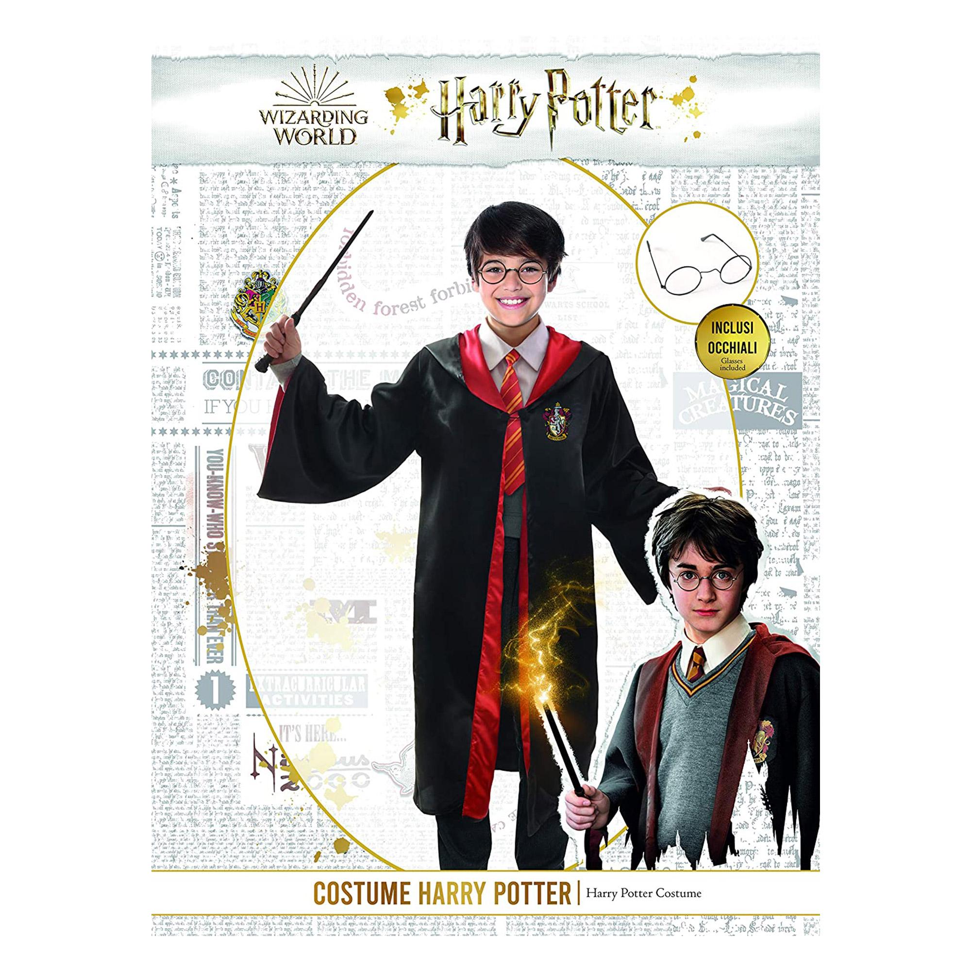 Costume Harry Potter Con Mantello Prodotto Originale Bambino