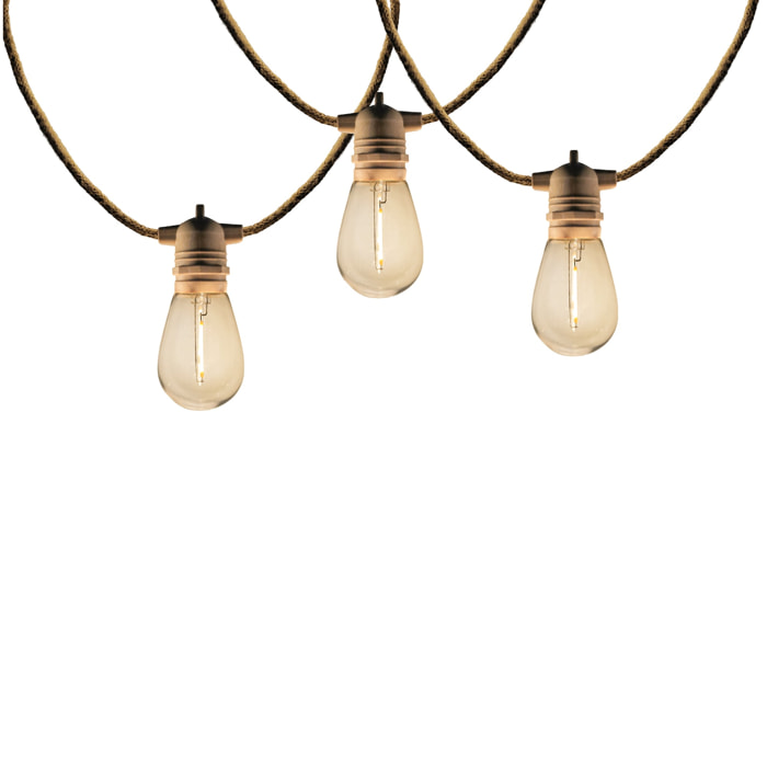 Guirlande solaire FANTASY CORD 10LED 8M