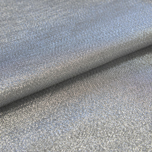 Tissu en étamine lamée Non Feu M1 - Argent