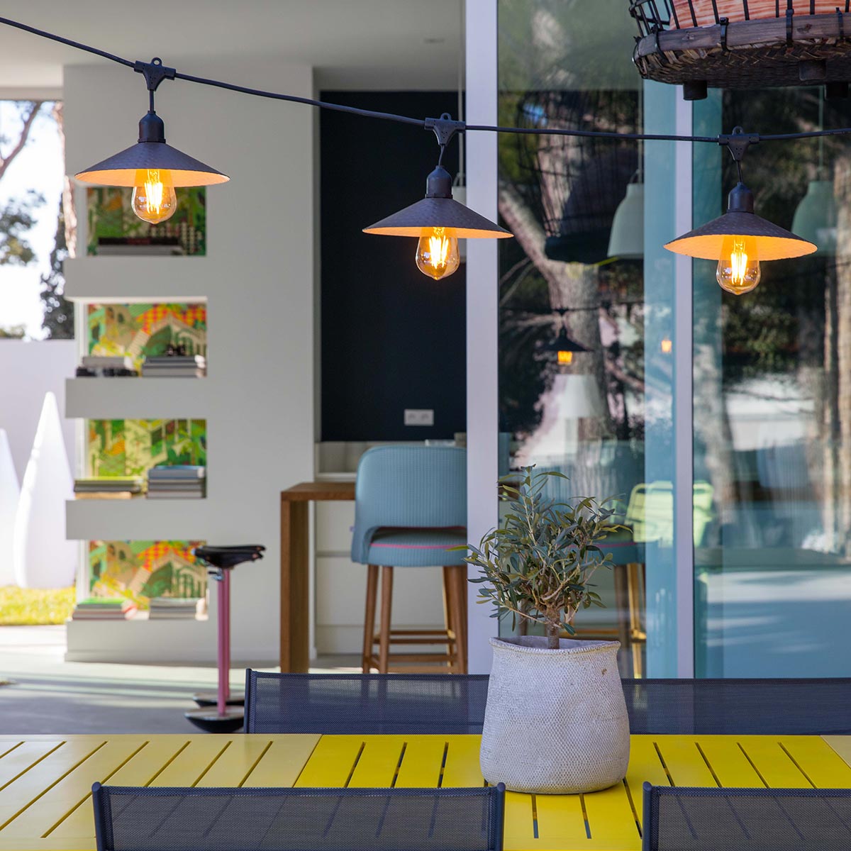 Guirlande connectable VINTY 40xE27 18M