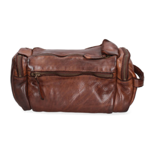 Borsa a mano  da uomo In Vera pelle Made in Italy 28x13x15 cm