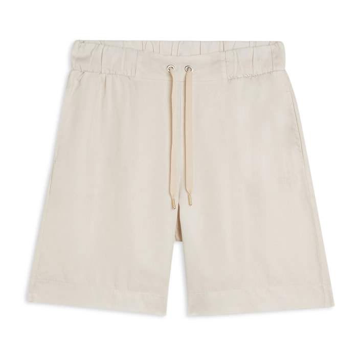 Pantaloni corti bermuda in Twill di Lyocell