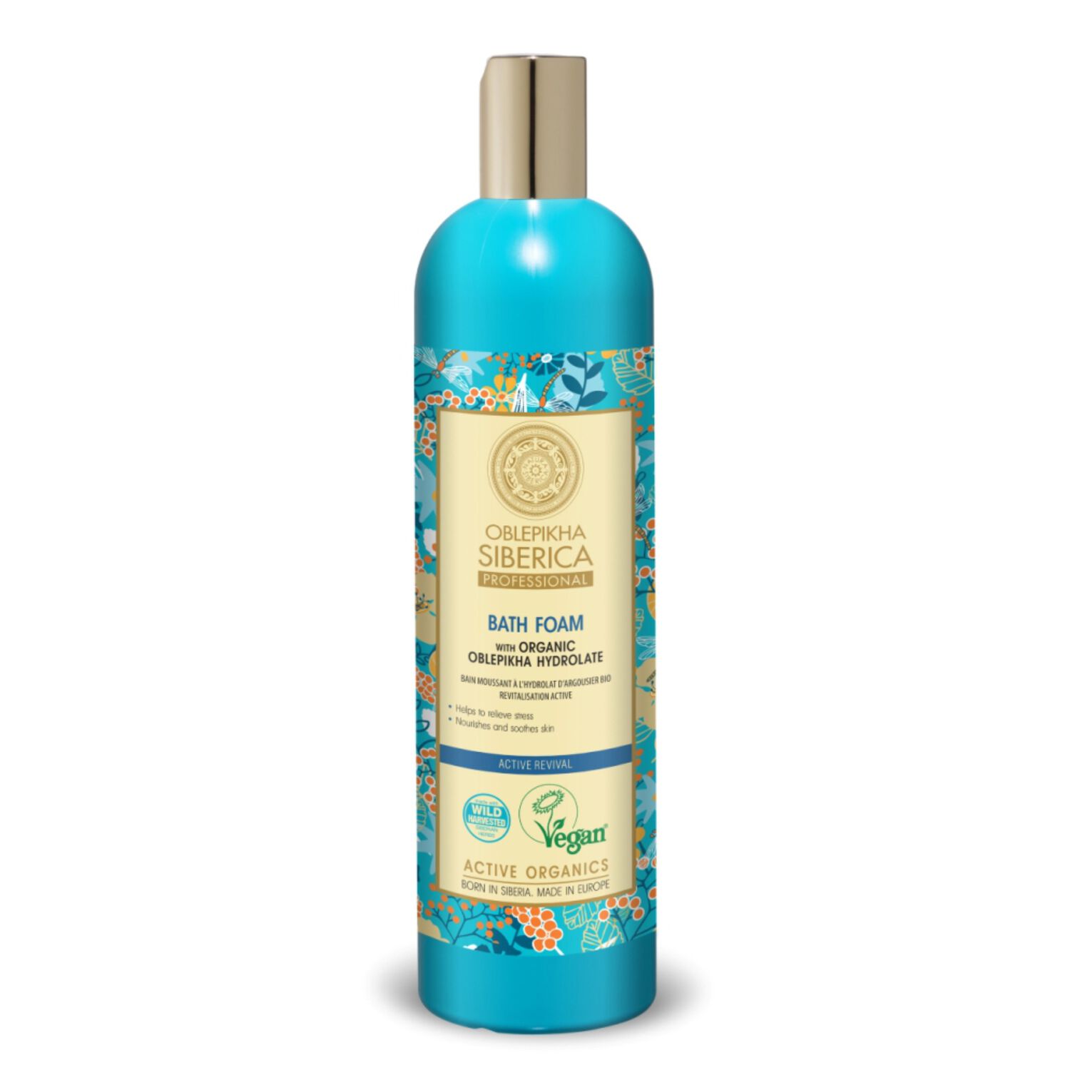 OBLEPIKHA - Bain Moussant à l’Argousier Force & Vitalité 550ml