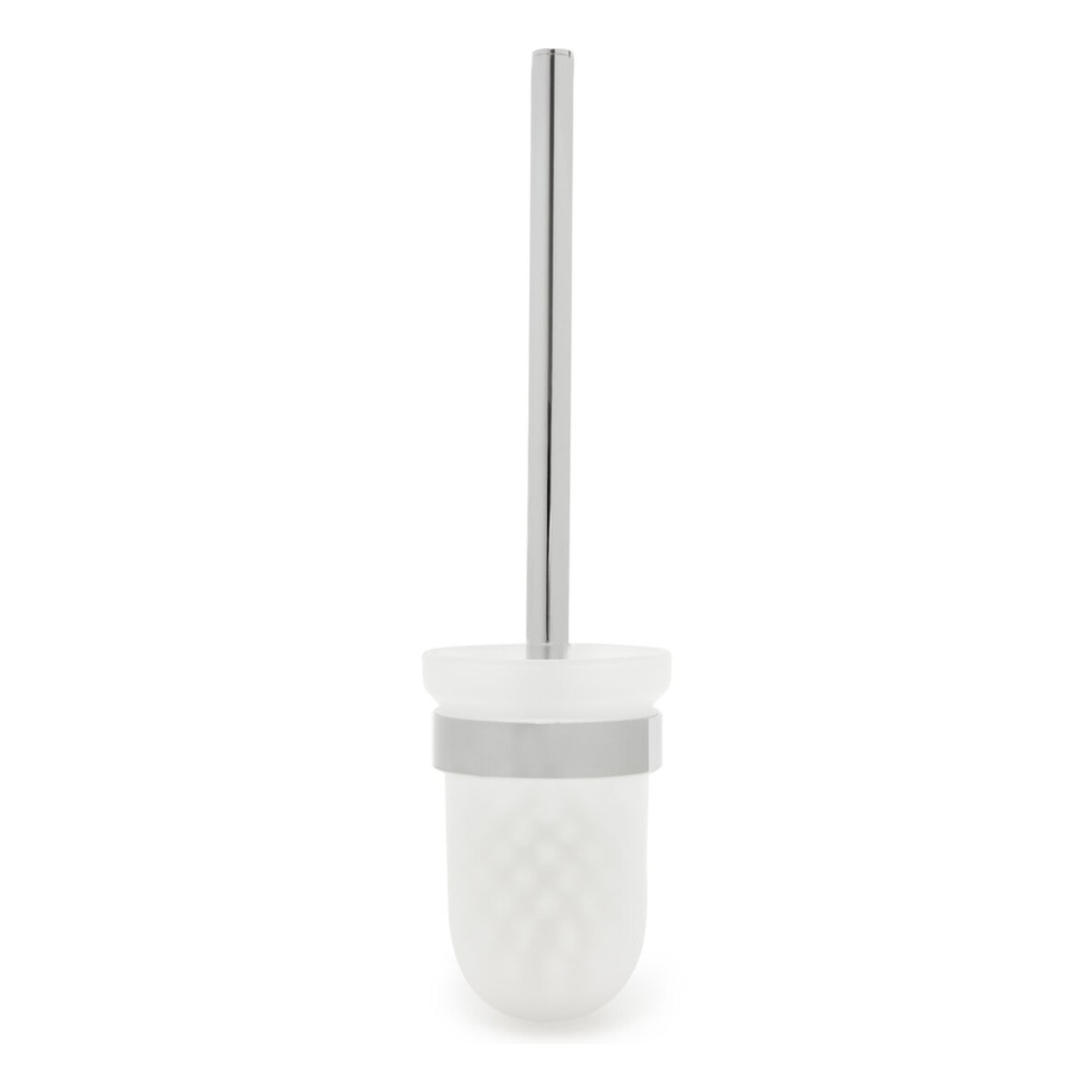 Project Brosse WC, chromé/verre dépoli (SATDPROJ37)