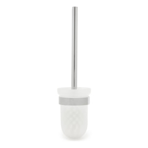 Project Brosse WC, chromé/verre dépoli (SATDPROJ37)