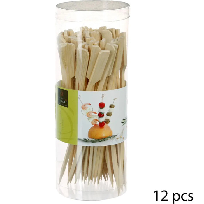Lot de 48 piques bambou