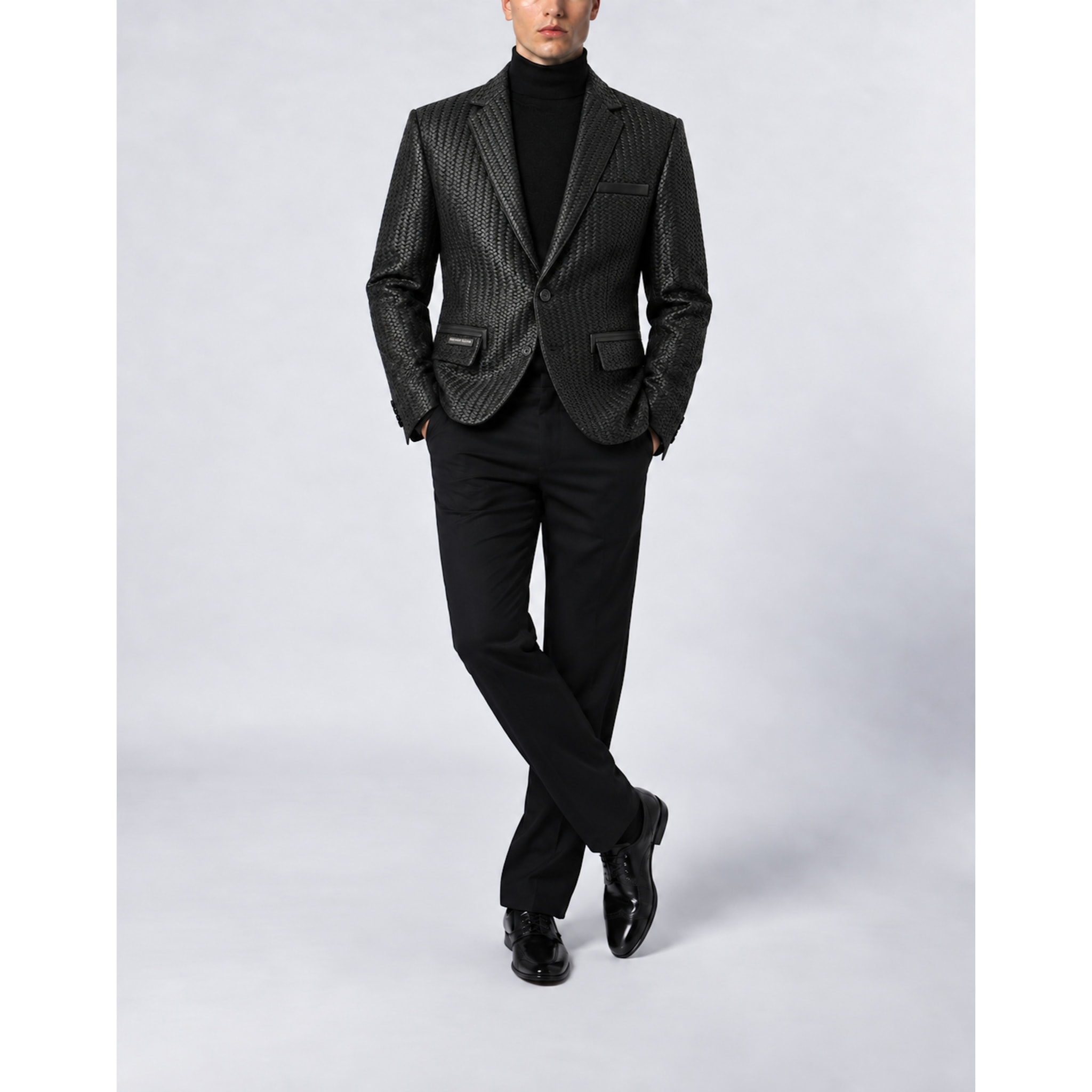 PHILIPP PLEIN Blazer de cuero