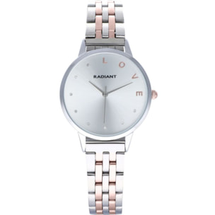 Reloj Radiant RA609203 Mujer Analogico Cuarzo con Correa de Acero inoxidable