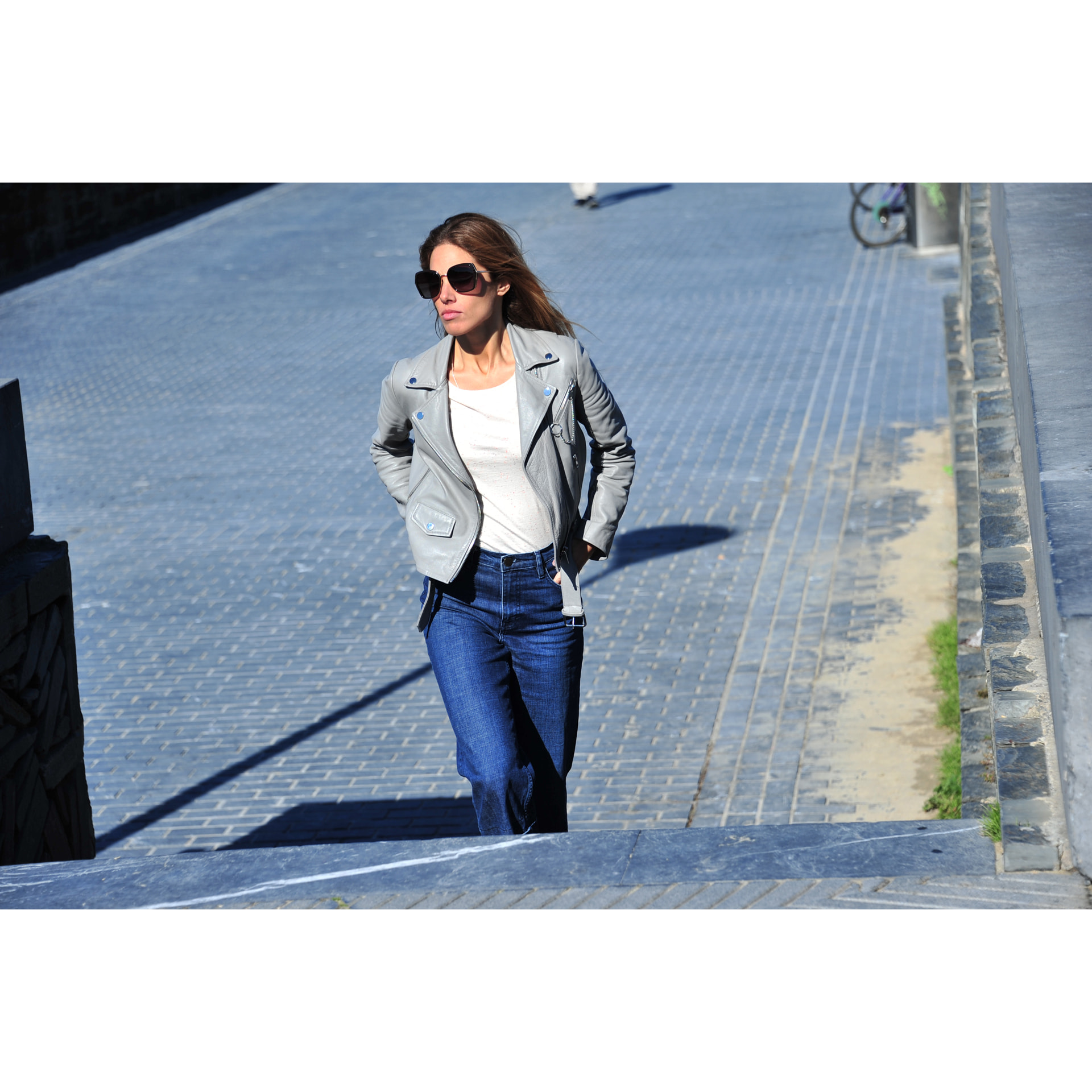 Gafas de sol OCEAN VANCOUVER - Negro brillante y ahumado