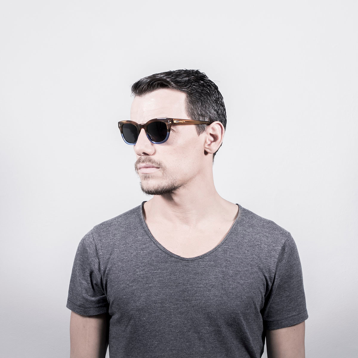 Gafas de sol PALO ALTO INSPIRATION V - Marrón y azul / Ahumada