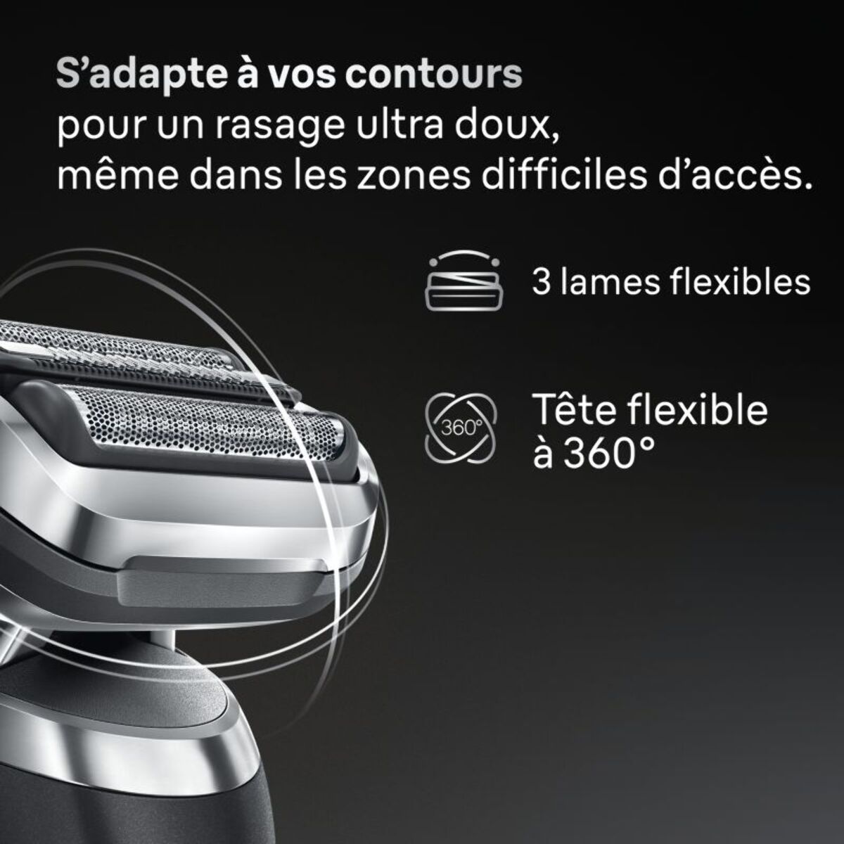 Rasoir électrique BRAUN Series 7 72-G7200cc Clean&Charge