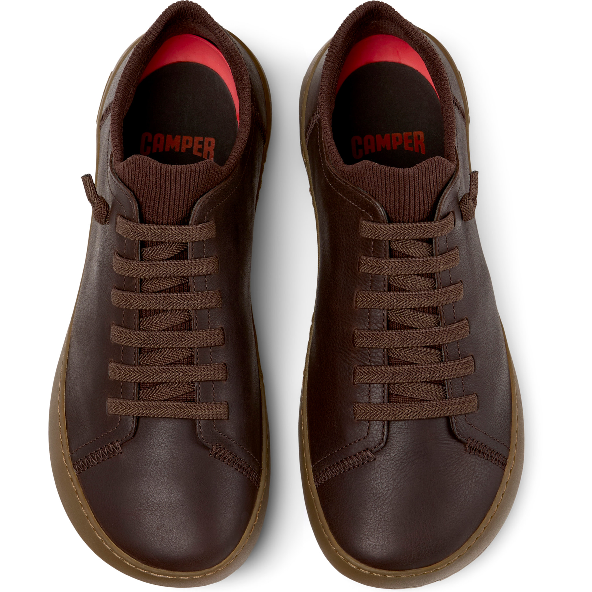 Zapatillas - CAMPER Peu Serra - Marron - Piel de ante