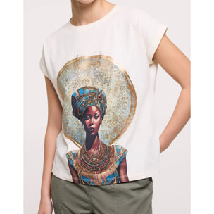 Camiseta Manga Corta Blanca - Kiaro