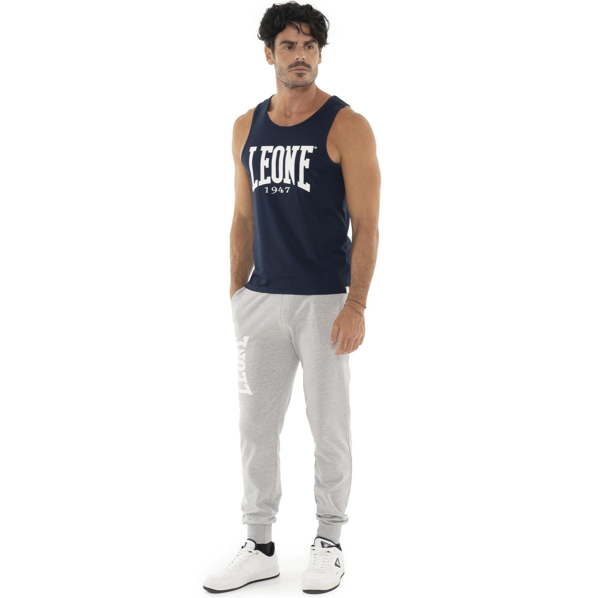 Canotta Leone 1947 Apparel con grande logo Boxing. Stile deciso per allenamento.