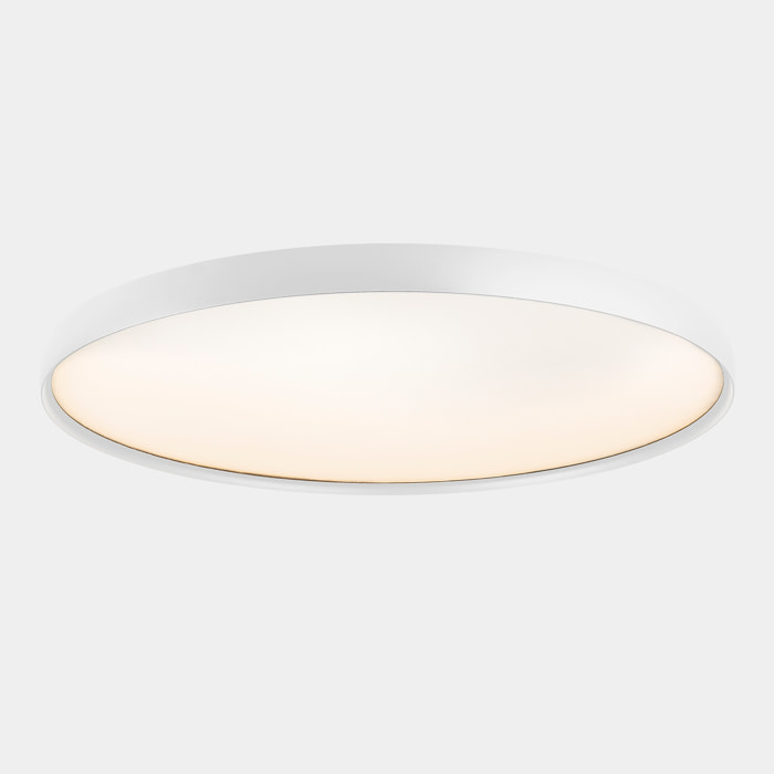 LEDS C4 Plafón Luno Slim Surface Large 71.3 4000K CRI 90 ON-OFF / DALI-2 / PUSH Blanco IP20 7194lm
