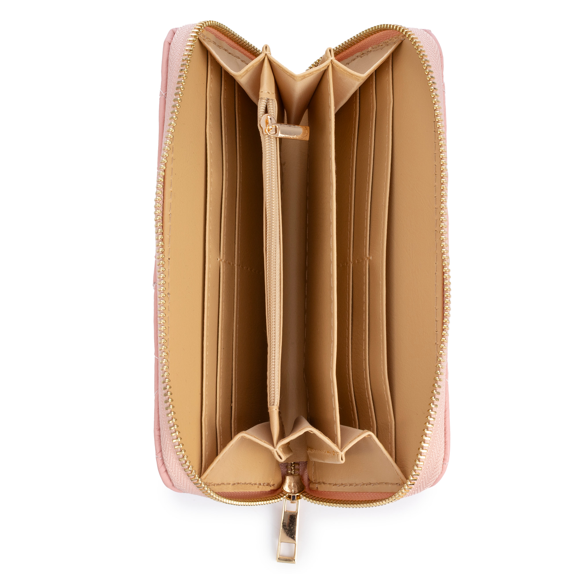 Andali cartera mujer. Piel auténtica acabado Sauvage acolchado.