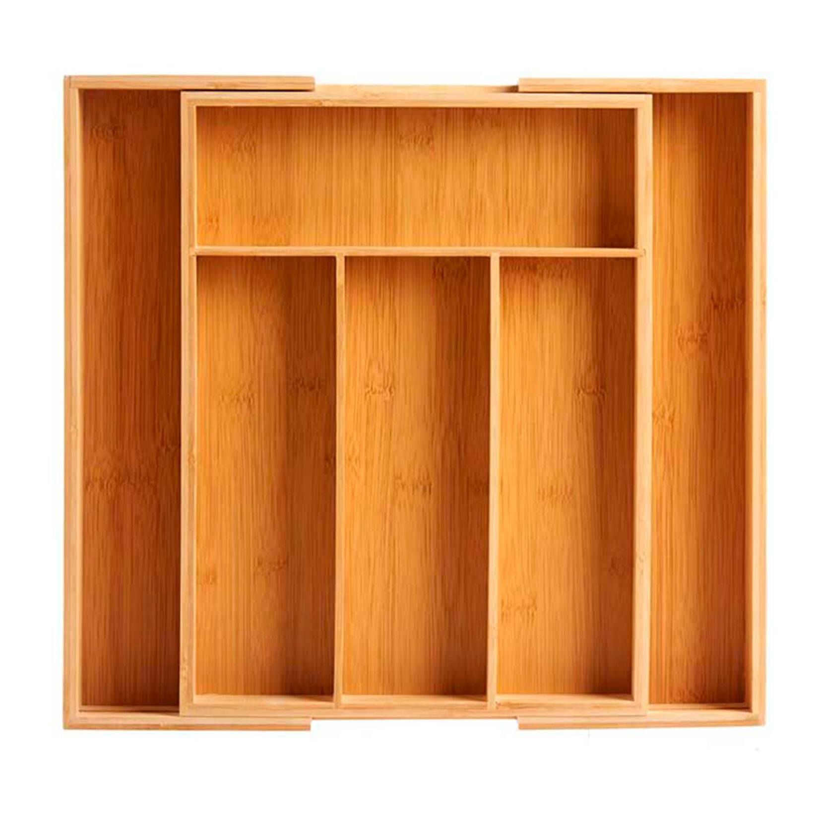 Cubertero bambu 6 huecos extensible colección kinvara