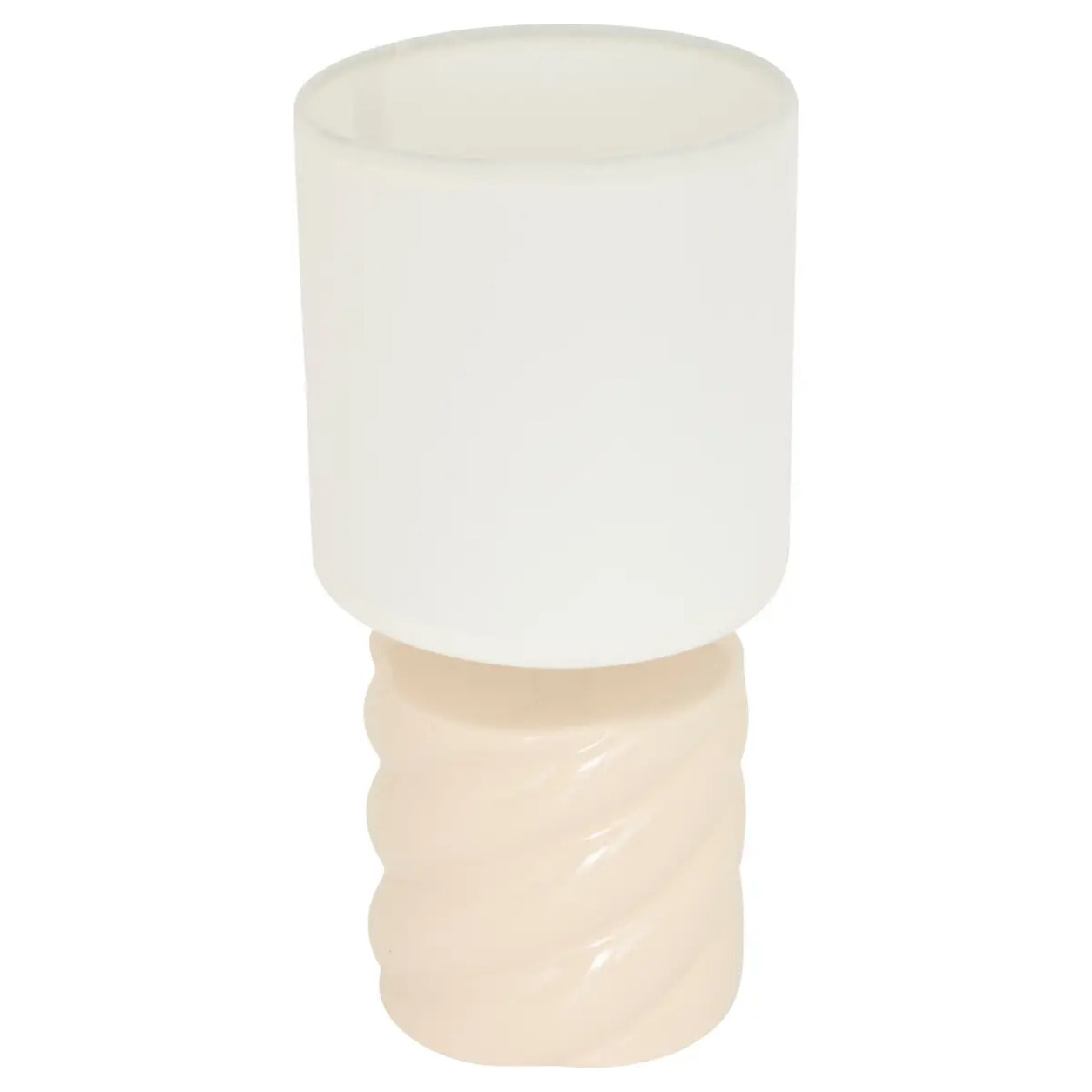 Lampe Noly H27cm ivoire