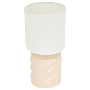 Lampe Noly H27cm ivoire