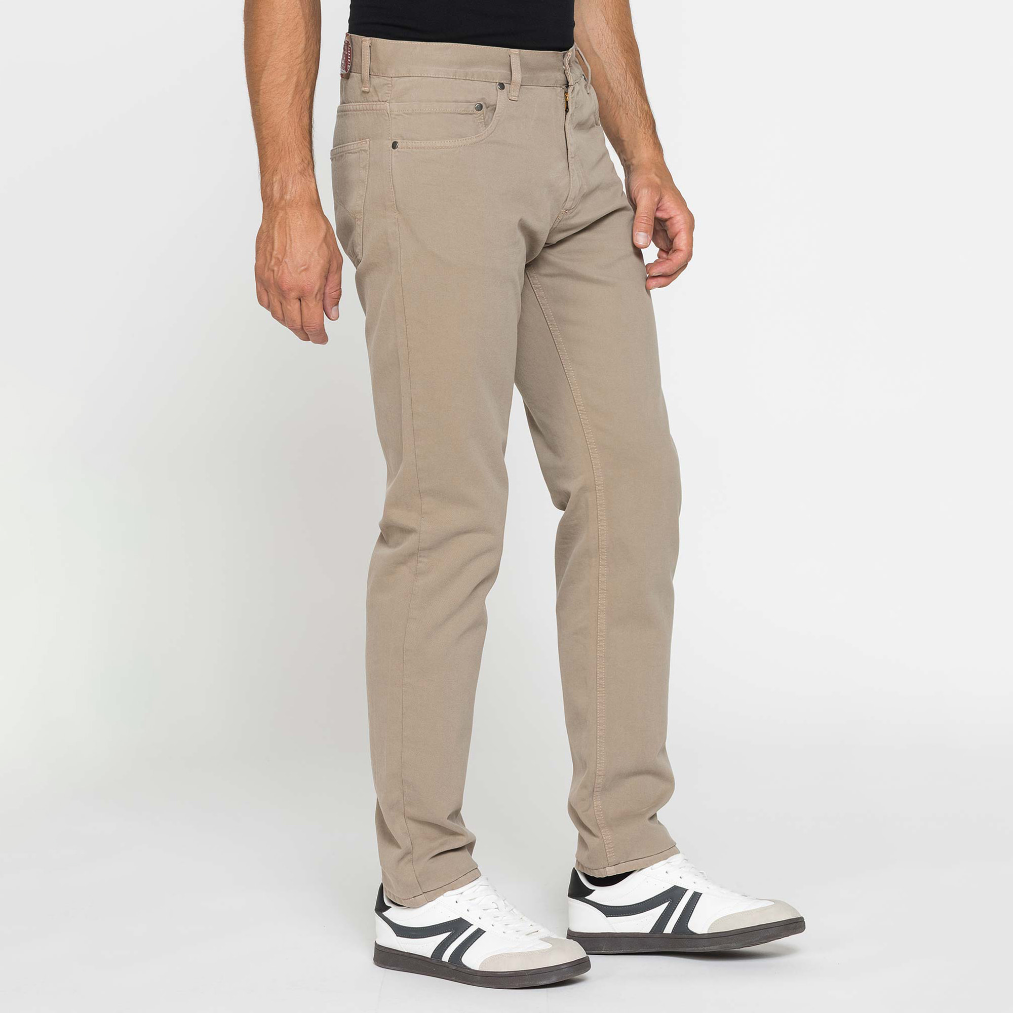 5 TASCHE MOD. 707 REGOLARE IN PESANTE GABARDINA DI COTONE