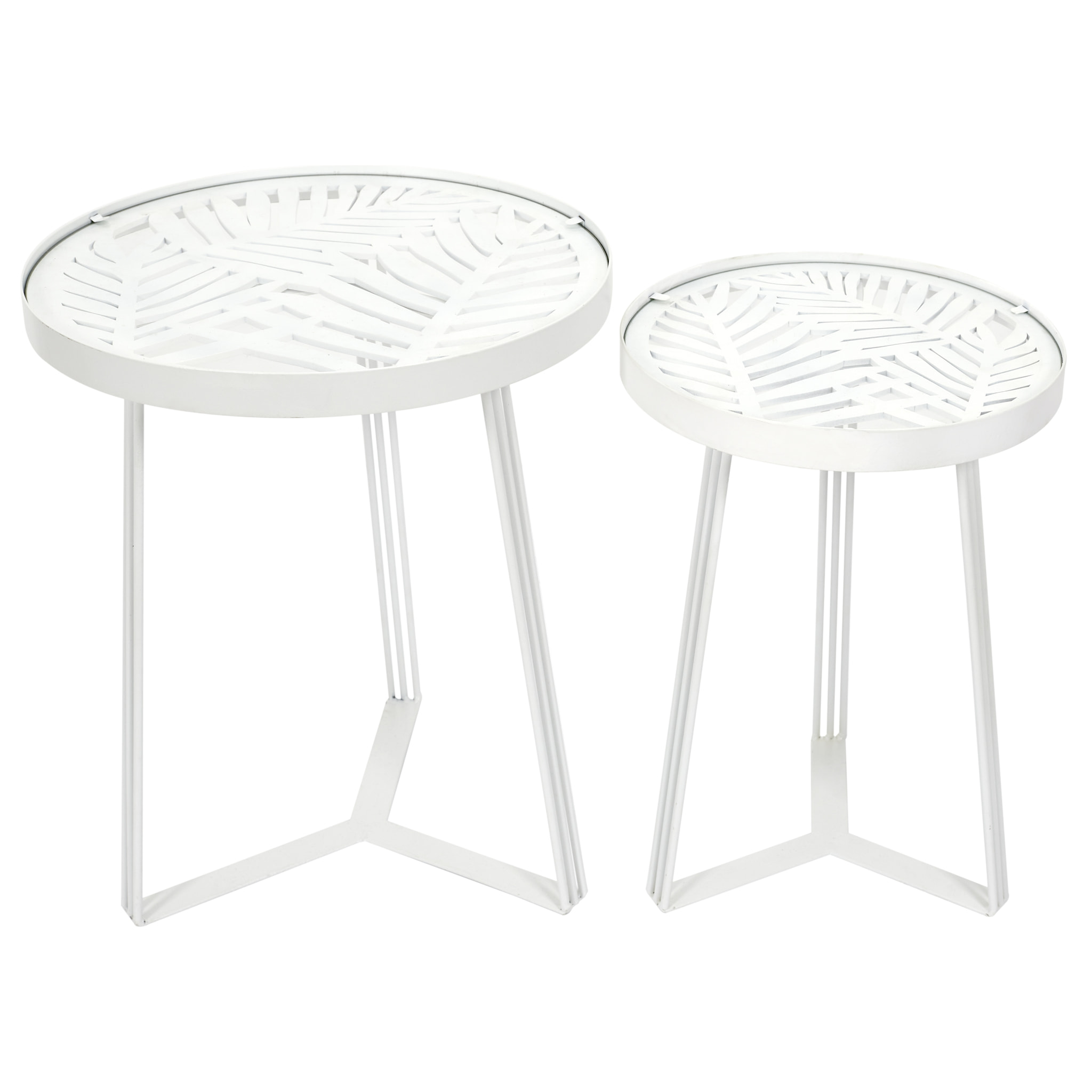Table Gigogne Wild Blanc X2