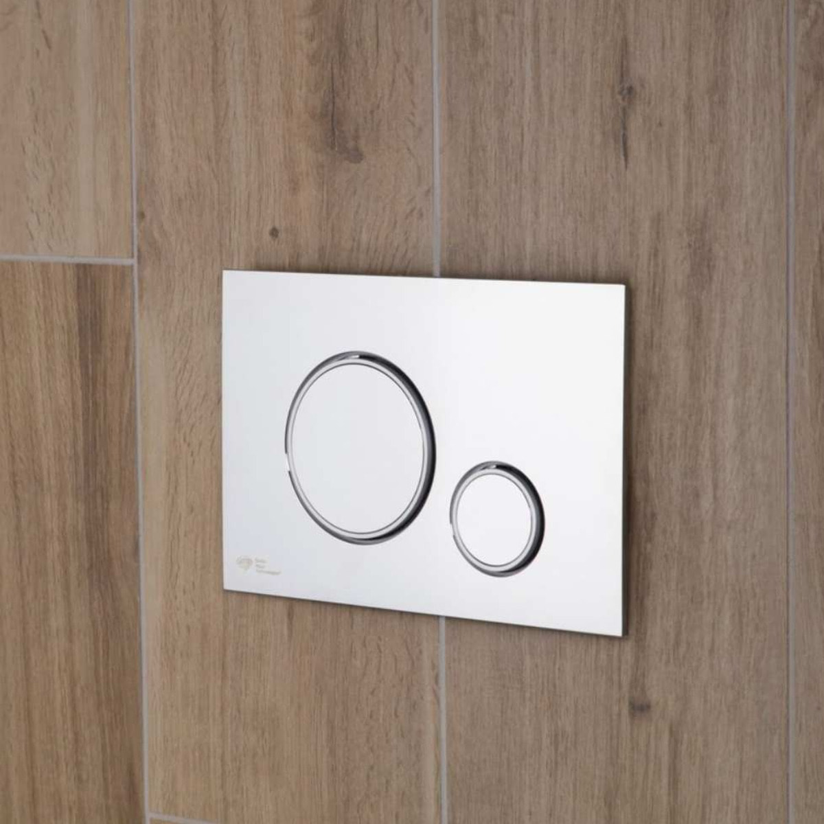 Pack WC bâti-support léger 112 cm ECO 2L Swiss Aqua Technologies + WC suspendu Ceramia + plaque chrome brillant (STECE14WT05-FR)