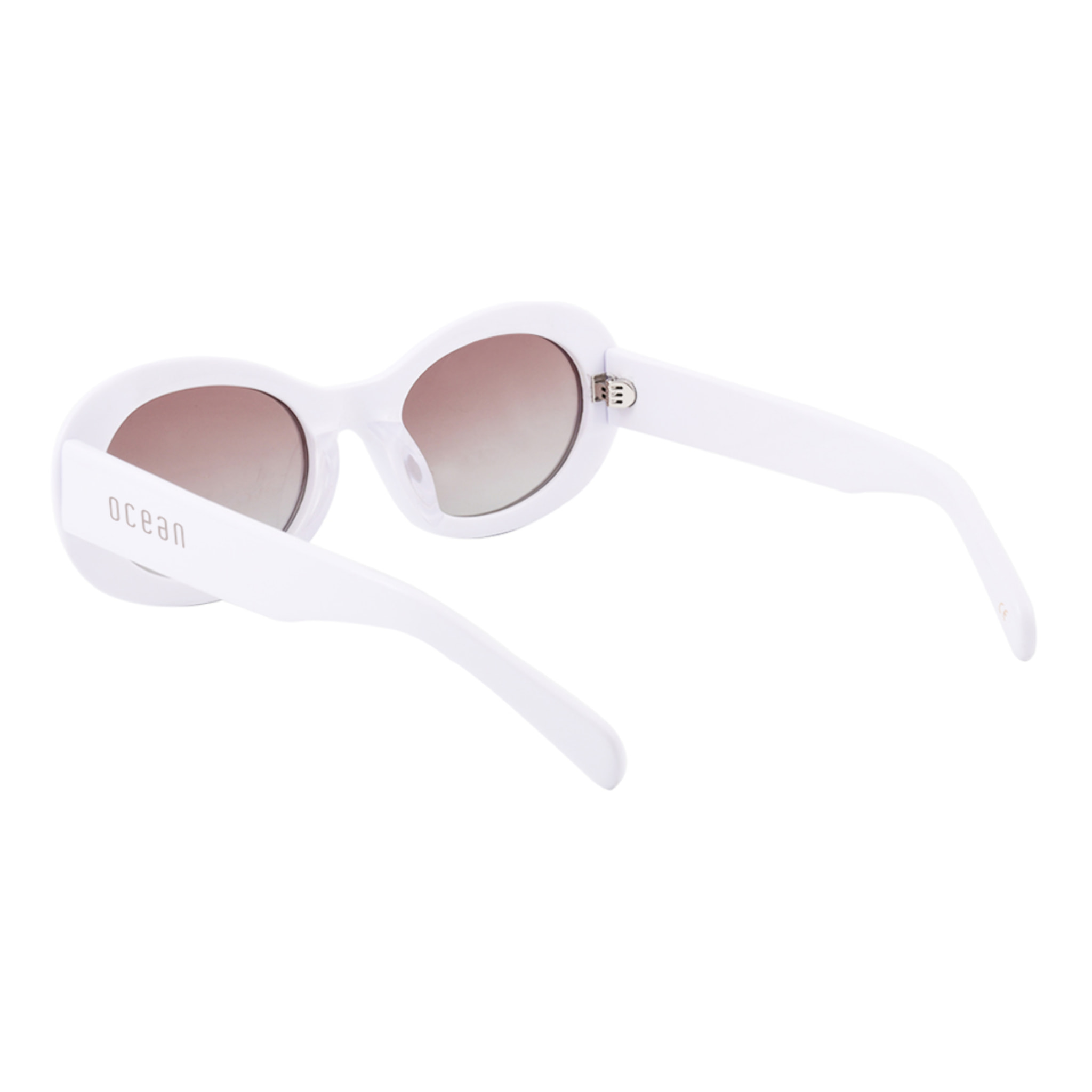 Gafas de sol OCEAN GENEVE - Blanco / Ahumada