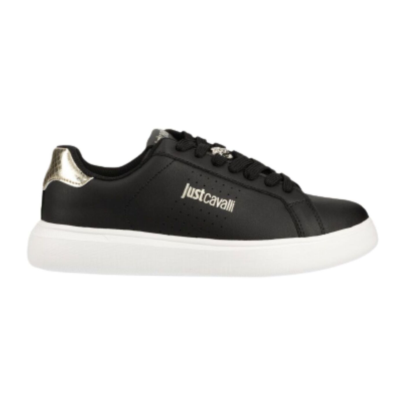 Zapatillas Just Cavalli con logo metalizado