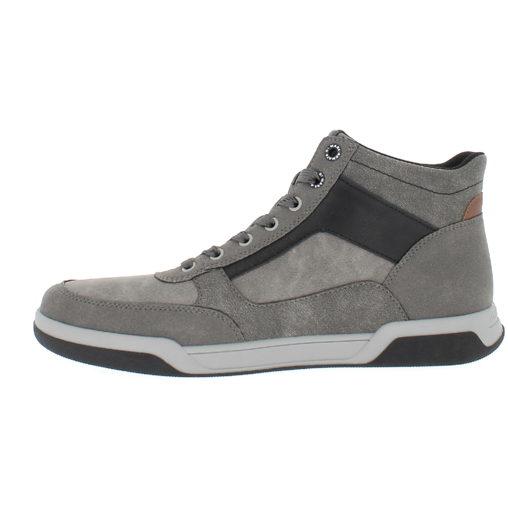 Armata di Mare Scarpe Uomo Stivaletti Casual Stringati con Soletta Rimovibile in Memory Foam AMU W24M617 Grey