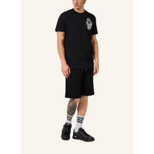 PHILIPP PLEIN Formentera Fit Shorts Embroidery Monogram