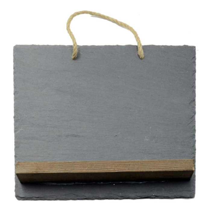 Lavagna in ardesia quadro cm25x25