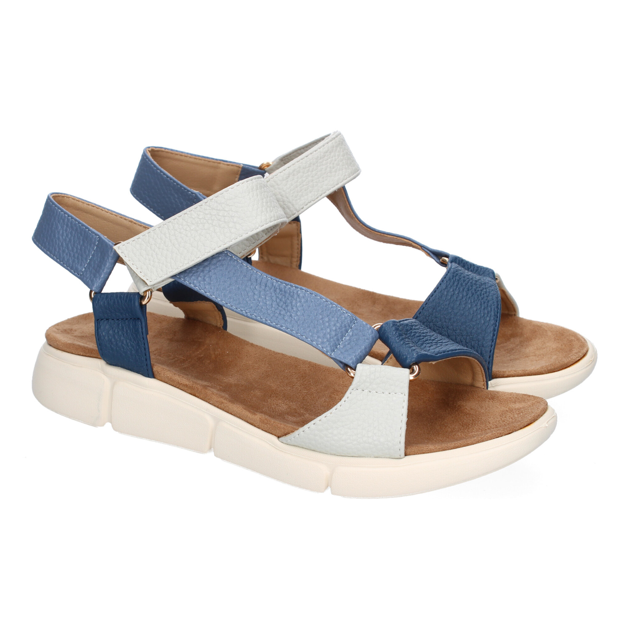 Sandalias Planas de Mujer, Cómodas y Elegantes, Diseño Moderno con tiras multicolor