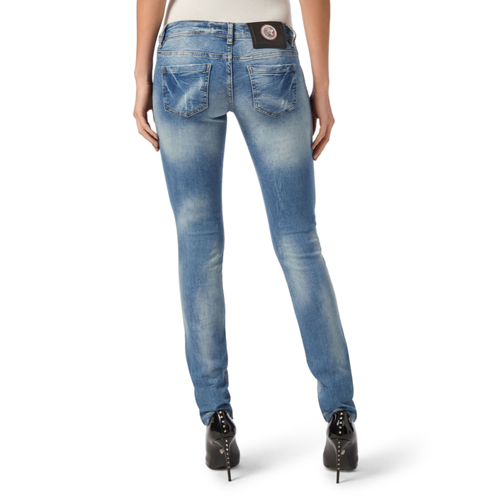 PHILIPP PLEIN slim fit denim "holy chic"
