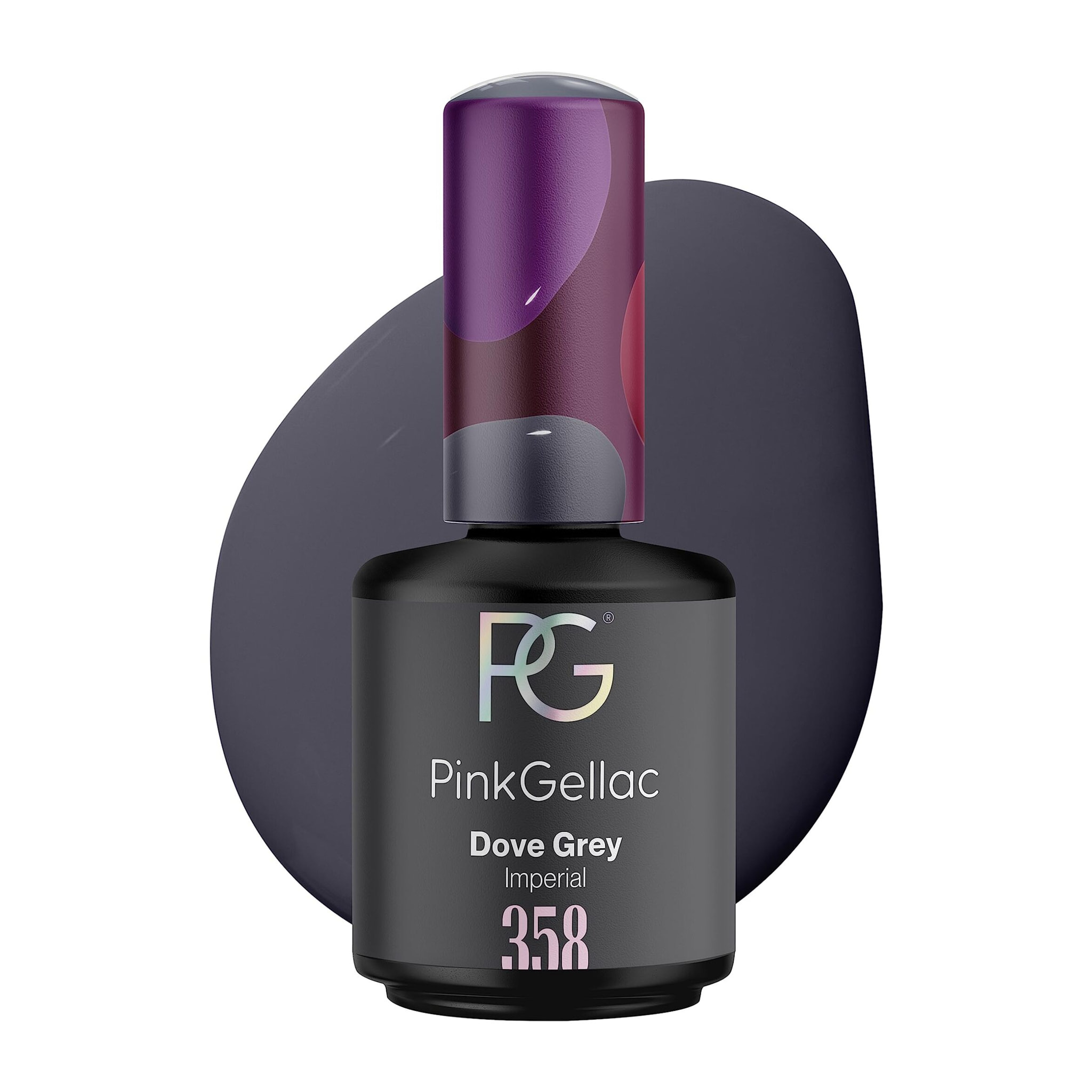 Vernis semi-permanent - 358 Dove Grey - 15 ml