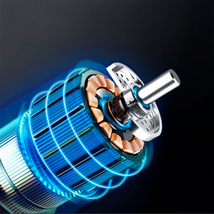 Pistola per lavaggio a pressione con batteria integrata da 12000 mAh, 3 adattatori di lavaggio diversi, potenza di 300W e 25 bar di pressione.