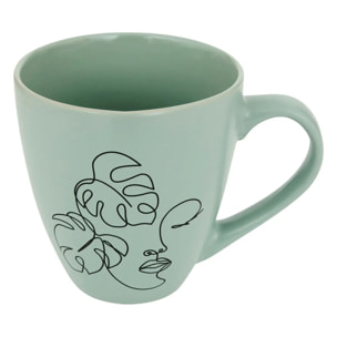 Mug Visage L14,7xp10,8xH11,8cm