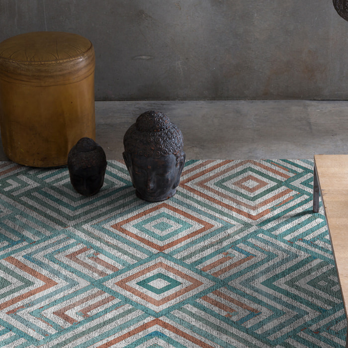 Alfombra decorativa TIHUA. Varios tamaños disponibles.