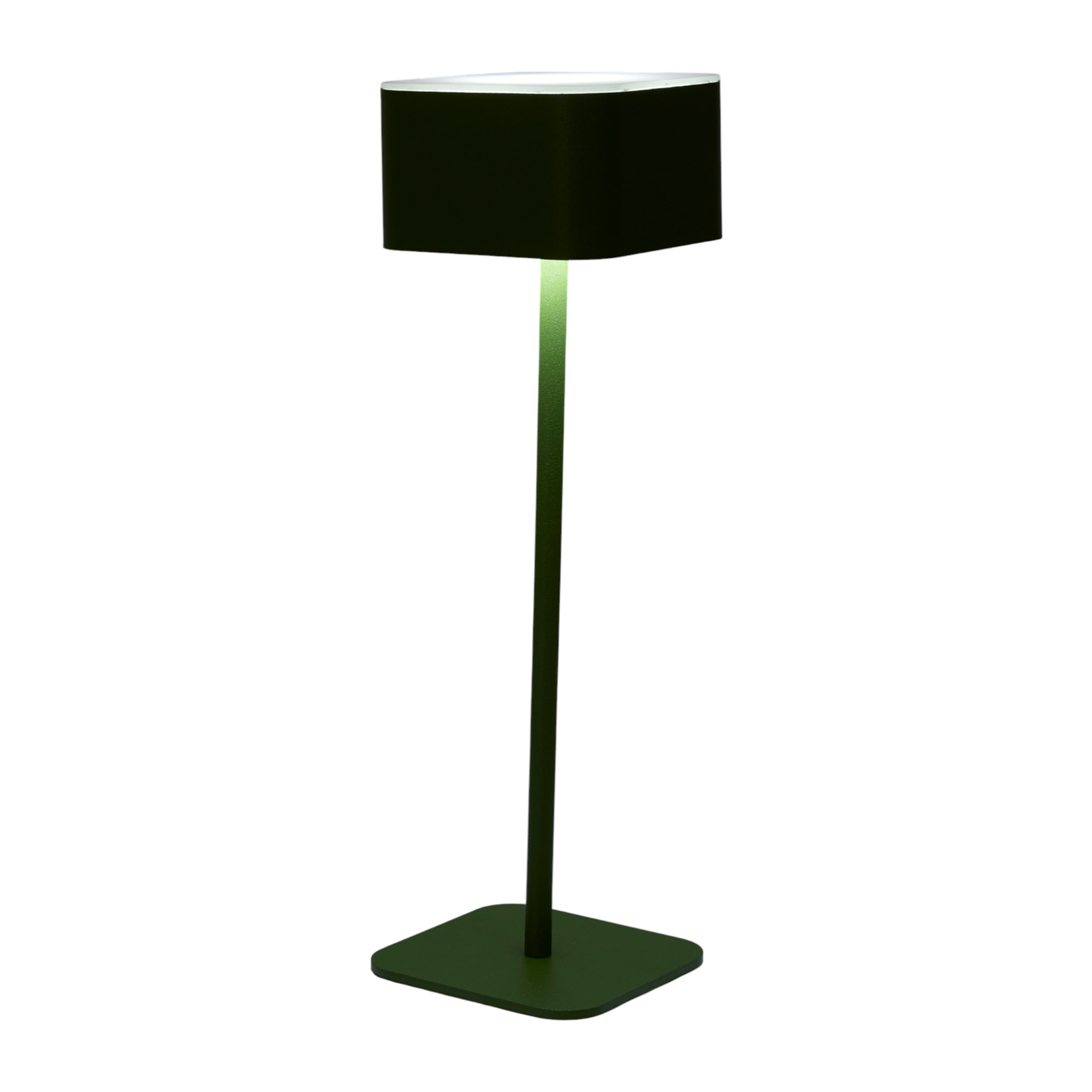 Lampe - HOME DECO FACTORY - Tactile - Rechargeable - Verte