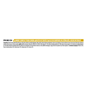 PRO PLAN Chien All Sizes Adult Light/Sterilised Poulet 7KG