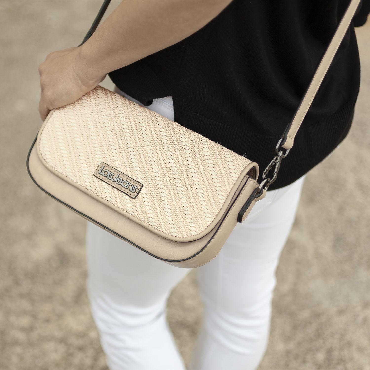 Bolso Bandolera Lois Chancellor Beige