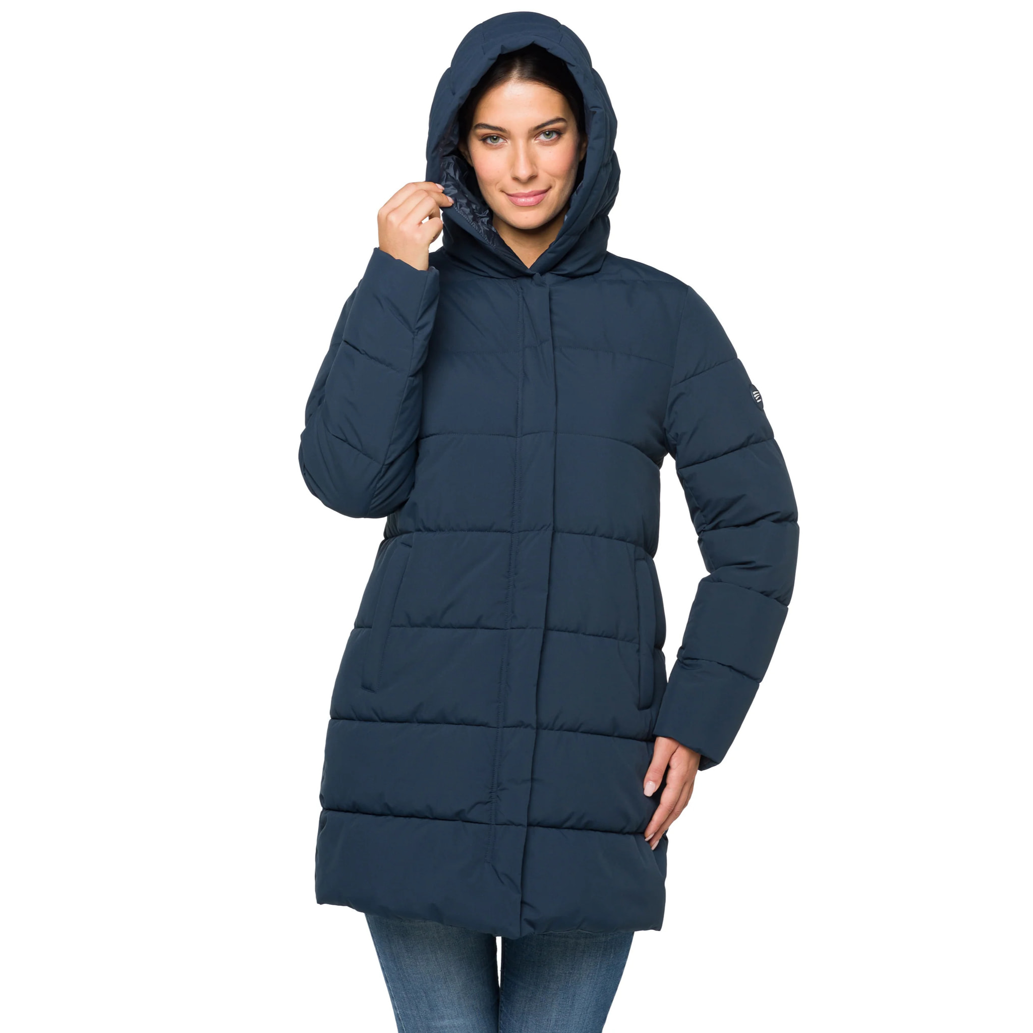 Piumino FLORENCE imbottito traspirante blu navy