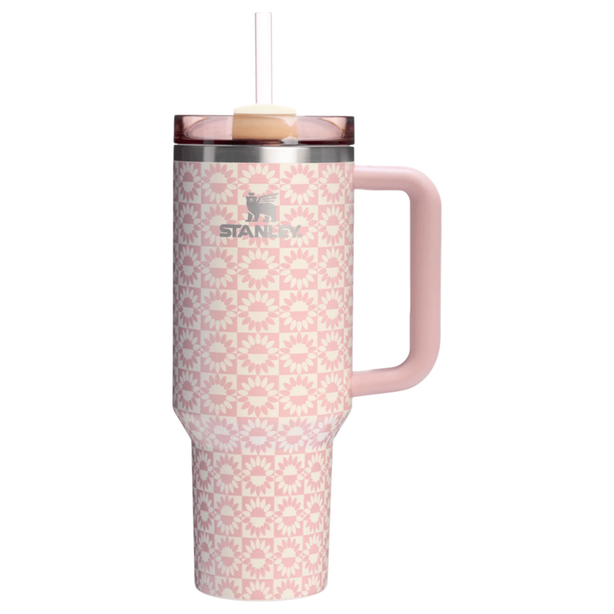 Botella de agua Isotermica - 1,18L - QUENCHER® H2.O FLOWSTATE™ TUMBLER - Peach Whip Sunflower